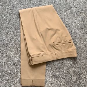 BR camel slacks